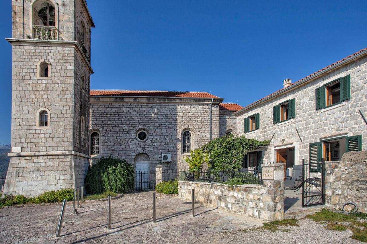 Villa Ruza, Donja Lastva Tivat Dış mekan fotoğraf